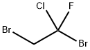 1,2-DIBROMO-1-CHLORO-1-FLUOROETHANE Structure