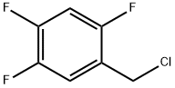 2,4,5-トリフルオロベンジルクロリド 化学構造式