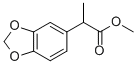 2-BENZO[1,3]DIOXOL-5-YL-PROPIONIC ACID METHYL ESTER Structure