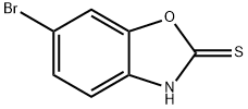 6-bromobenzo[d]oxazole-2(3H)-thione 化学構造式