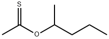 Thioacetic acid S-pentyl ester Structure