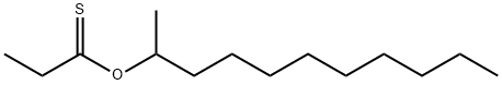 Thiopropionic acid S-undecyl ester 结构式