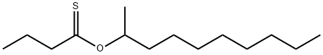 Butyric acid, thio-, S-decyl ester 结构式