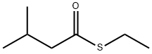 3-Methylbutanethioic acid S-ethyl ester Struktur