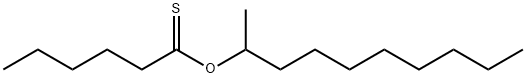 Hexanethioic acid S-decyl ester 结构式