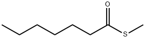 Heptanethioic acid S-methyl ester 结构式