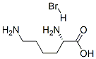 L-リジン/臭化水素酸塩,(1:x) 化学構造式