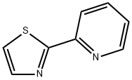 2-(2-吡啶基)噻唑 结构式
