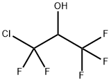 1-クロロ-1,1,3,3,3-ペンタフルオロプロパン-2-オール 化学構造式