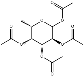 1,2,3,4-TETRA-O-ACETYL-L-FUCOPYRANOSE Structure