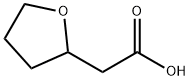 (四氢呋喃-2-基)乙酸 结构式