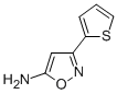 3-(THIOPHEN-2-YL)ISOXAZOL-5-AMINE 化学構造式