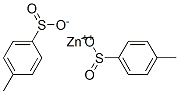 zinc bis[p-toluenesulphinate] Struktur