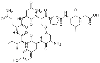 Oxytocin free acid Structure