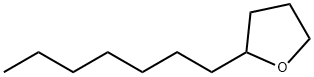 2-ヘプチルテトラヒドロフラン 化学構造式
