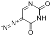 5-ジアゾウラシル一水和物 化学構造式