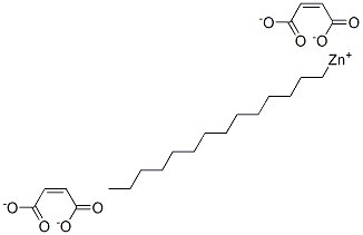 Bis(maleic acid 1-tetradecyl)zinc salt 结构式