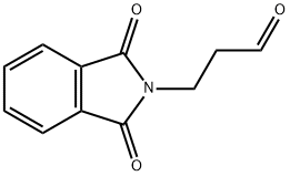 3-邻苯二甲酰亚胺丙醛, 2436-29-5, 结构式