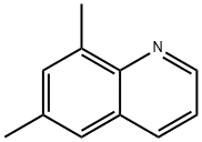 6,8-ジメチルキノリン 化学構造式