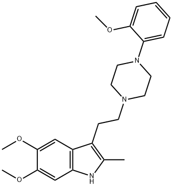 ミリペルチン 化学構造式