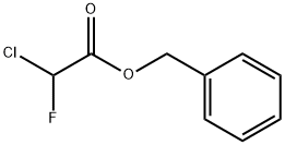 BENZYL CHLOROFLUOROACETATE Structure