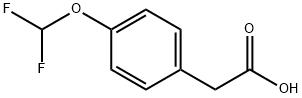 4-二氟甲氧基苯乙酸, 243659-15-6, 结构式