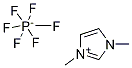 1,3-二甲基咪唑六氟磷酸盐, 243664-15-5, 结构式