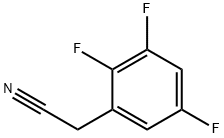 2,4,6-TRIFLUOROPHENYLACETONITRILE Structure