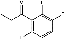 2',3',6'-トリフルオロプロピオフェノン 化学構造式