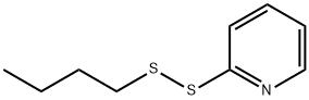 Pyridine, 2-(butyldithio)- (8CI,9CI) Structure