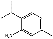 2-異丙-5-甲苯胺 结构式