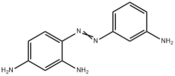 2,3',4-triaminoazobenzene 结构式