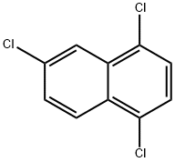 1,4,6-トリクロロナフタレン 化学構造式