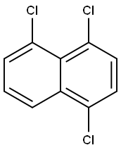 1,4,5-TRICHLORONAPHTHALENE 结构式