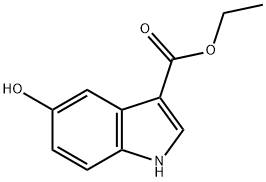 1H-INDOLE-3-CARBOXYLIC ACID,5-HYDROXY-,ETHYL ESTER|5-羟基-1H-吲哚-3-甲酸乙酯