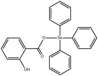 triphenyl(salicyloyloxy)stannane Struktur