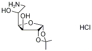 6-Amino-6-deoxy-1,2-O-isopropylidene-α-D-glucofuranose, Hydrochloride,24384-88-1,结构式