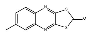 Chinomethionate Structure