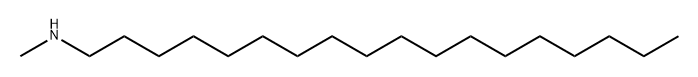 N-メチル-n-オクタデシルアミン 化学構造式