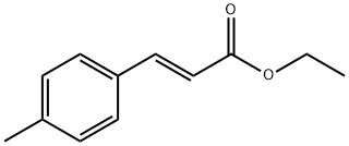 反式-4-甲基肉桂酸乙酯 结构式