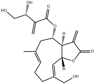 蓟苦素, 24394-09-0, 结构式