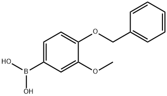4-Benzyloxy-3-methoxybenzeneboronic acid Structure