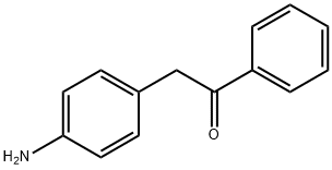2-(4-Aminophenyl)-1-phenylethanone 结构式