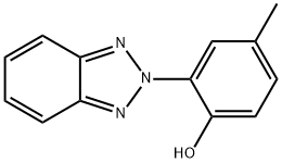 2-(2H-Benzotriazol-2-yl)-p-cresol Structure