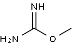 O-メチルイソウレア O-メチルイソ尿素、 化学構造式
