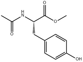 N-アセチル-L-チロシンメチル 化学構造式