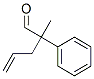 2-フェニル-2-メチル-4-ペンテナール 化学構造式