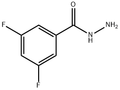 3,5-DIFLUOROBENZHYDRAZIDE Structure