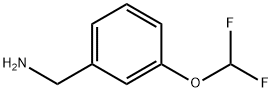 Benzenemethanamine, 3-(difluoromethoxy)- (9CI) Structure