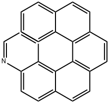 Benzo[5,6]phenanthro[4,3-f]quinoline Struktur